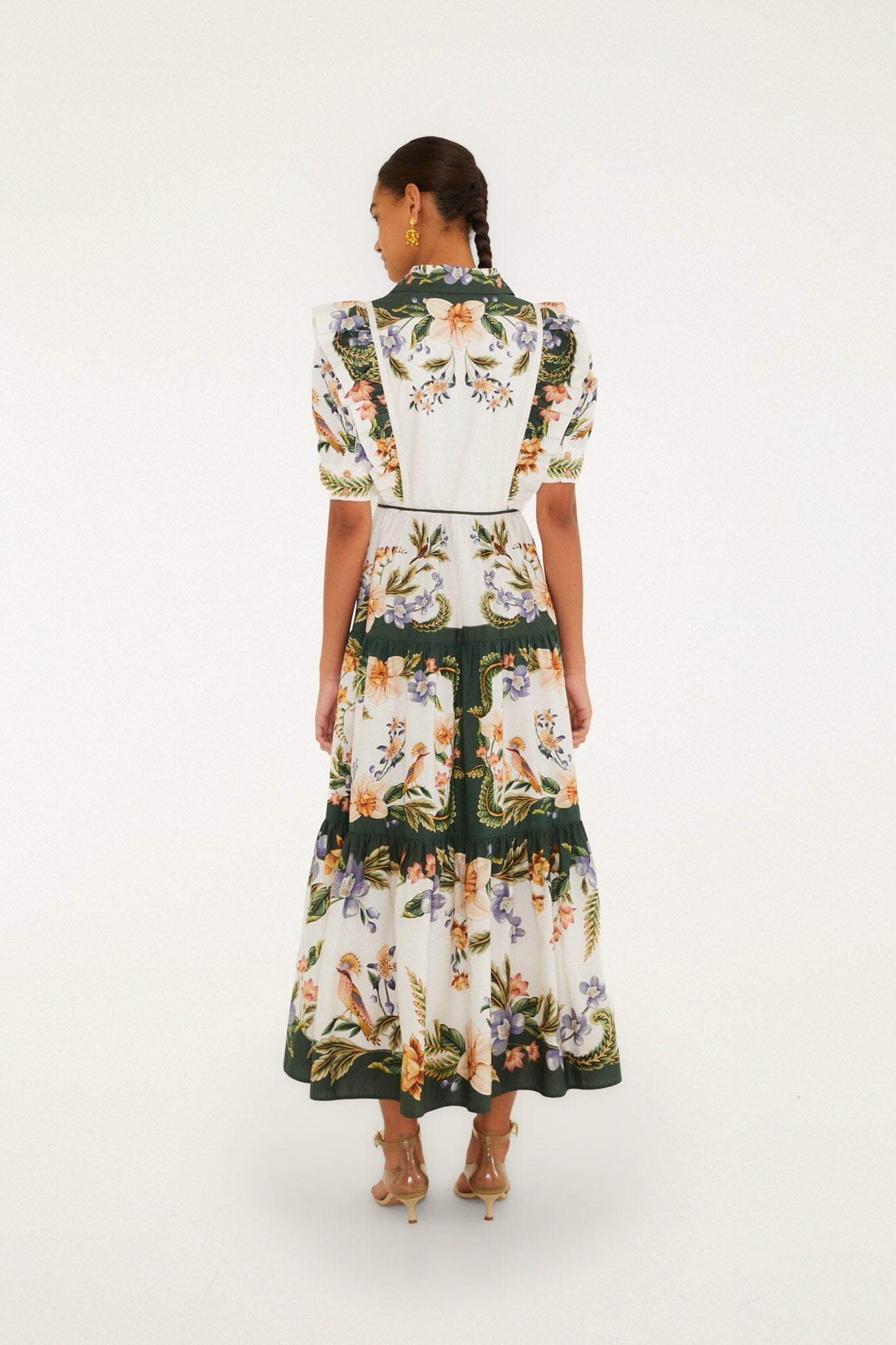 Sand Nature Short Sleeve Maxi Dress