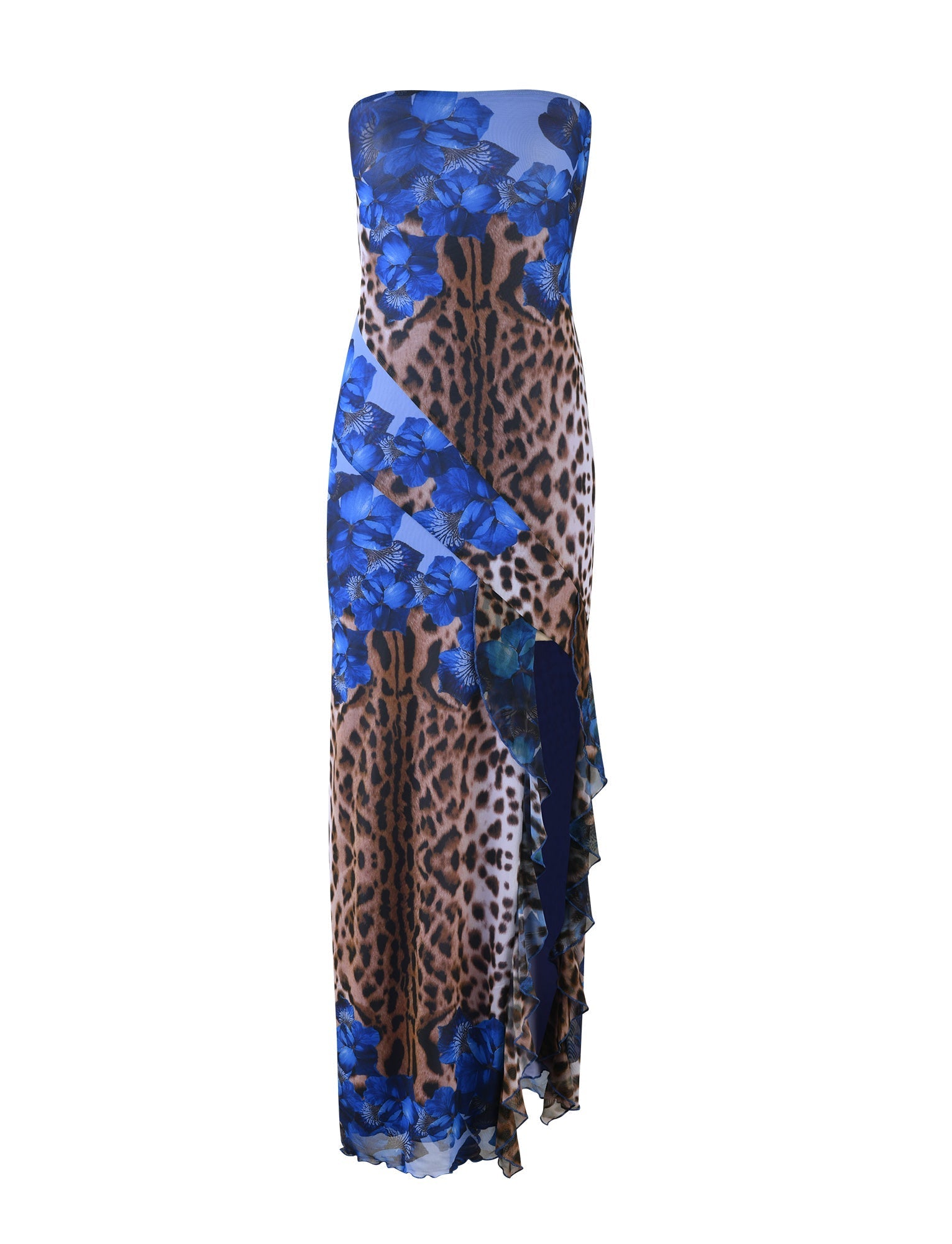 Theo Maxi Dress - Multi : Leopard