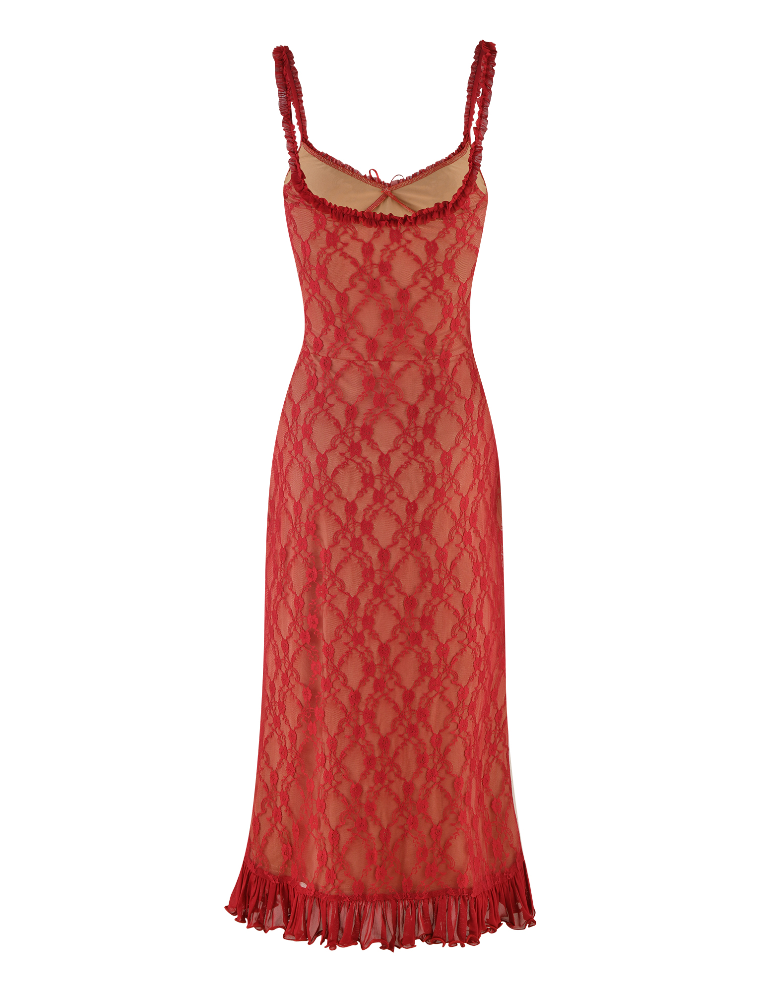Deja Dress - Red : Berry Red