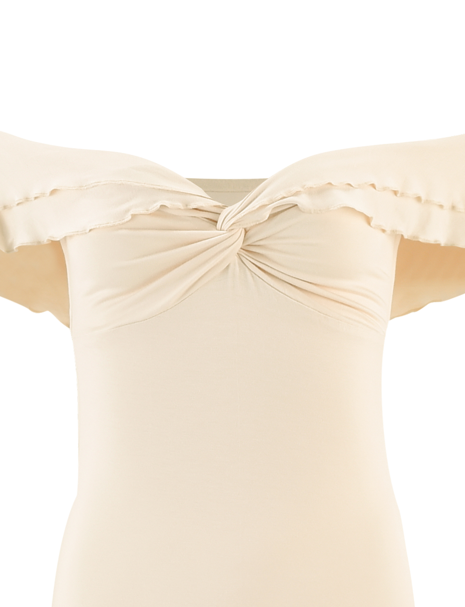 Denali Maxi Dress - White : Bone