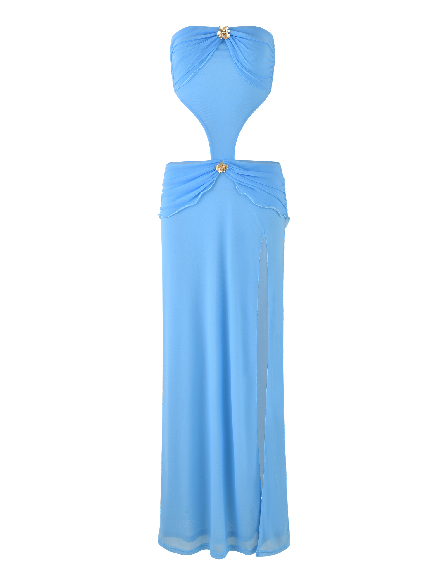 Kynlee Dress - Blue : Sky Blue