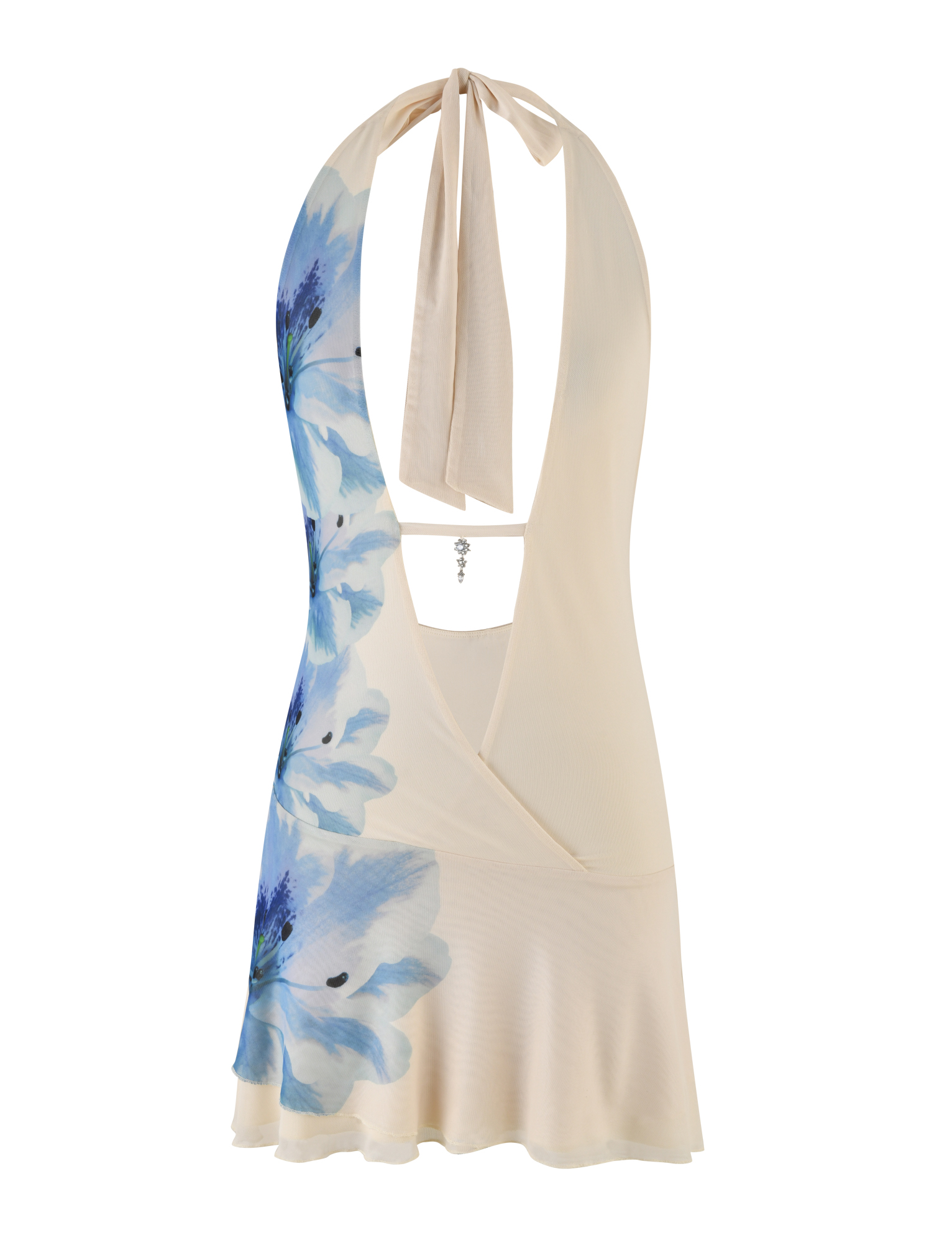 Brooks Dress - White : Cream : Floral
