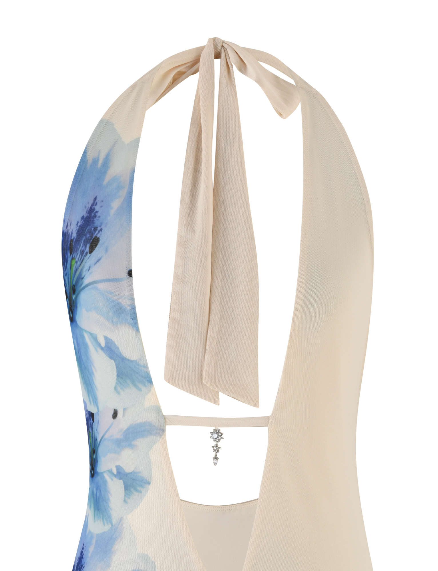 Brooks Dress - White : Cream : Floral