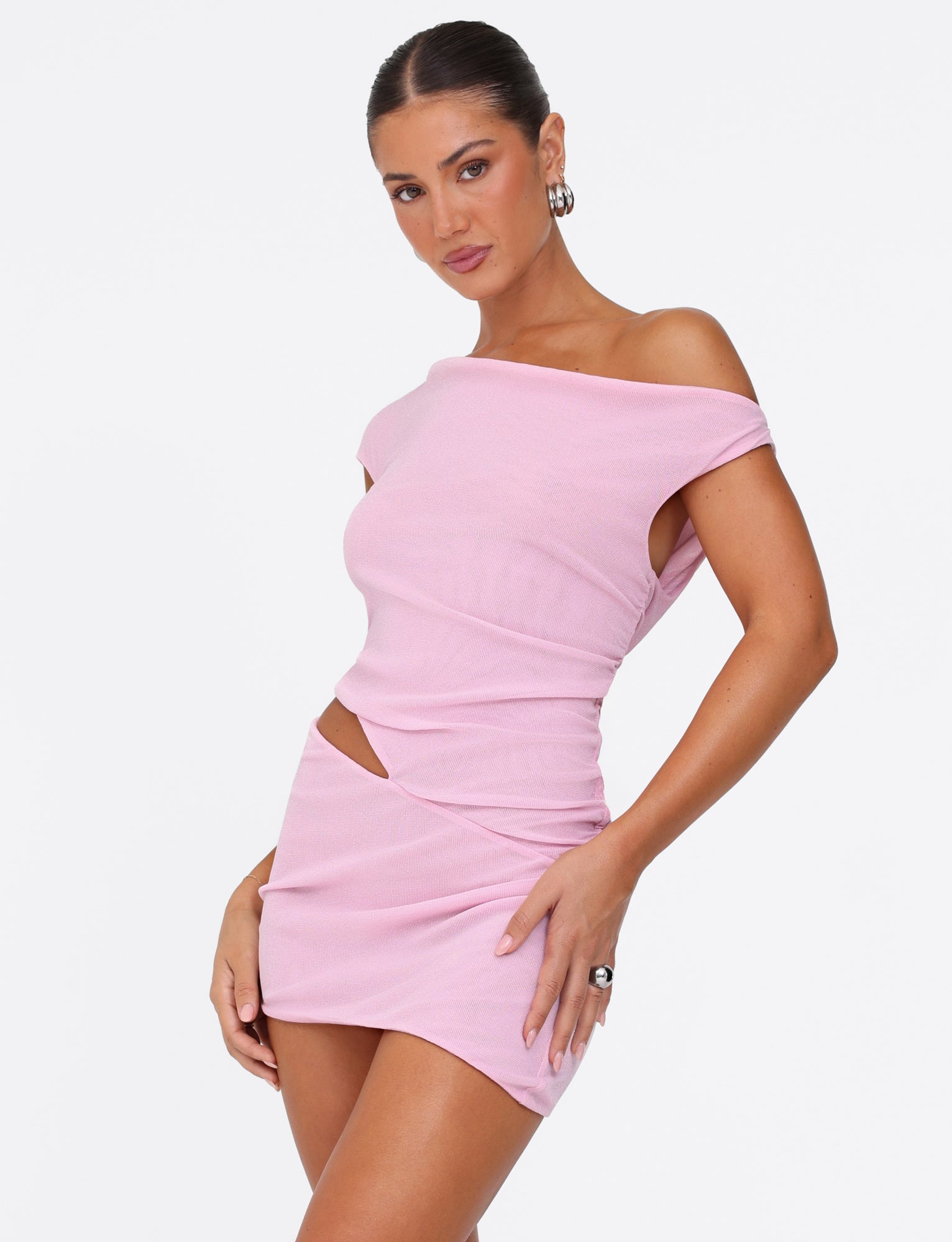Cobi Mini Dress 2.0 - Pink : Baby Pink