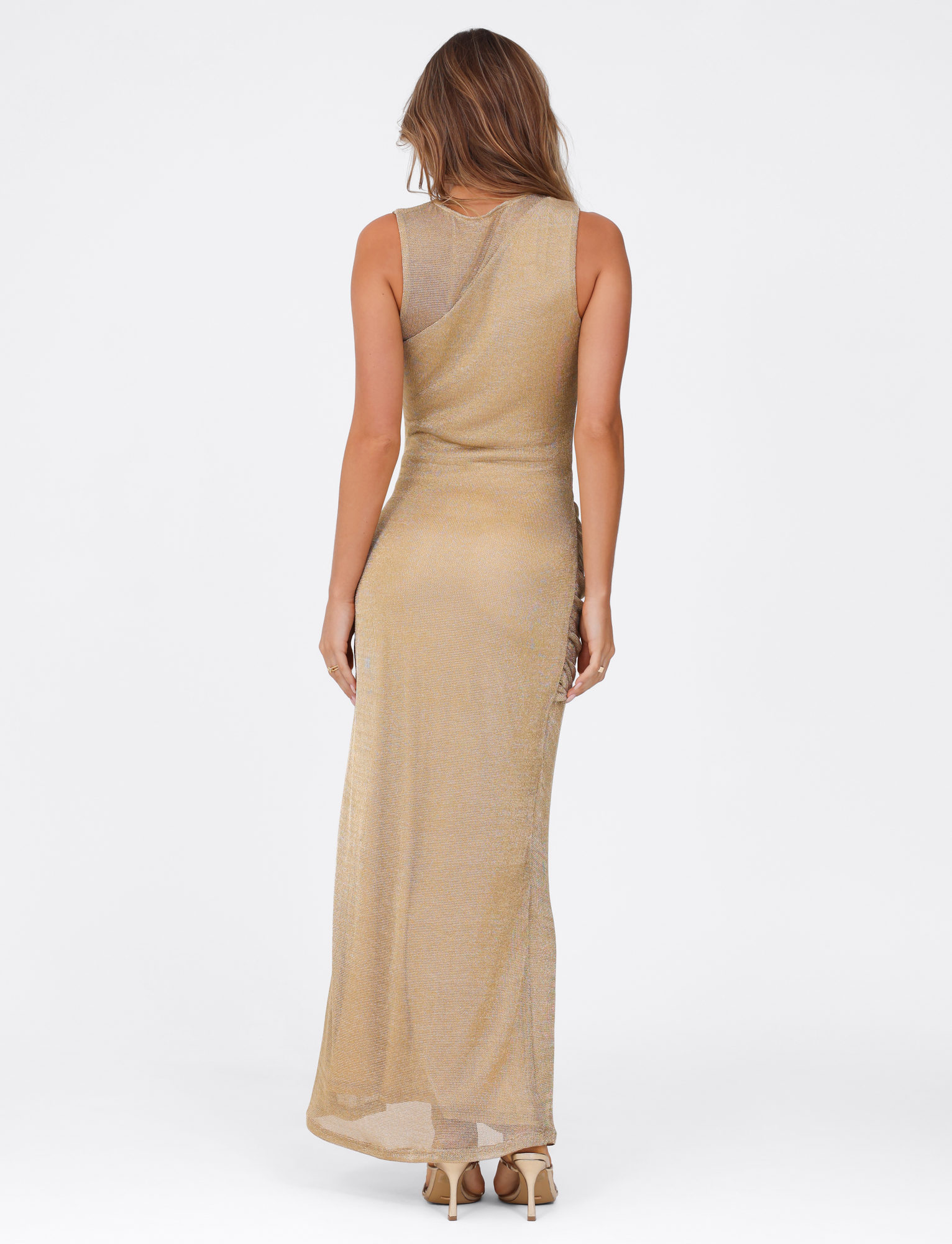 Azelma Maxi Dress - Gold