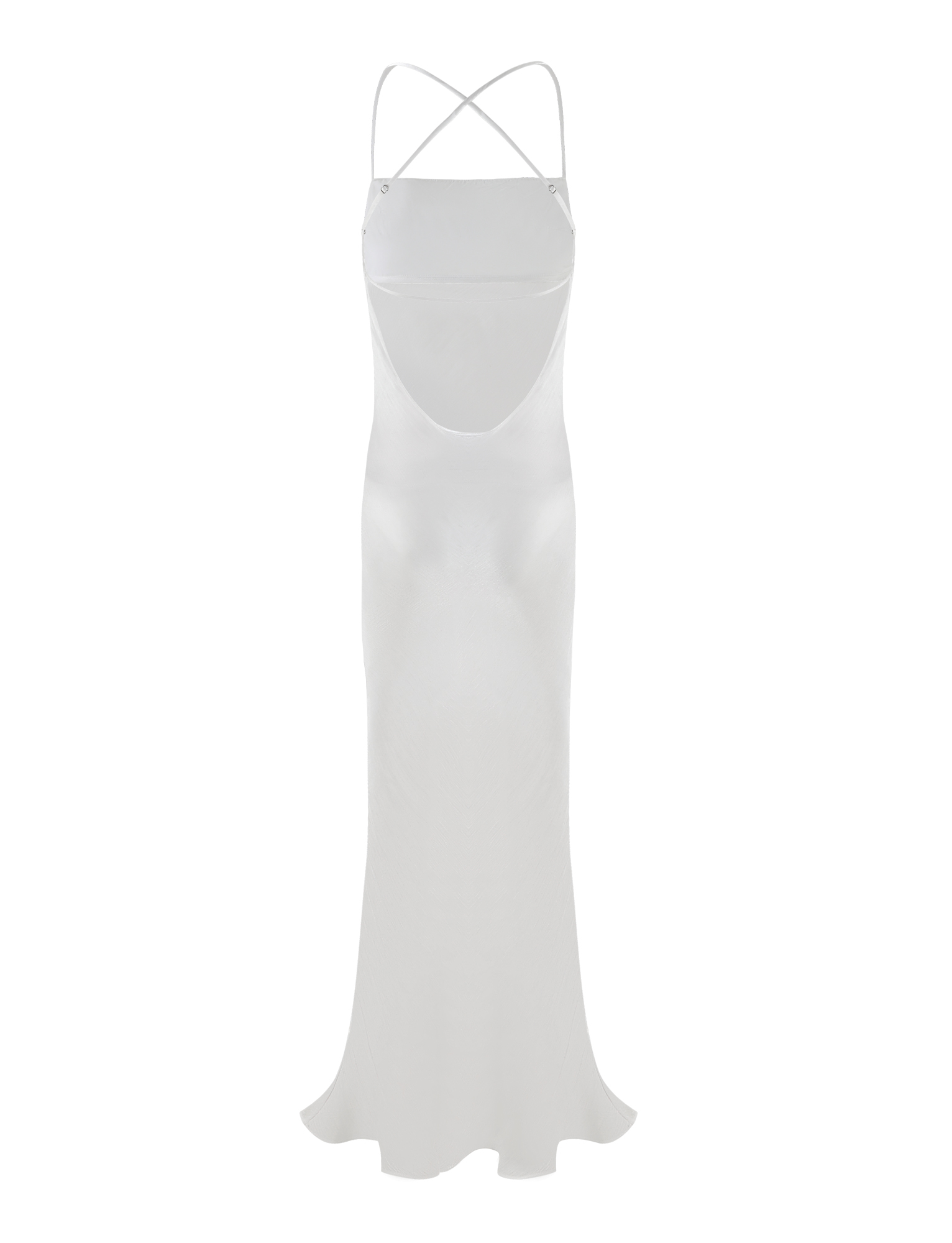 Kiah Maxi Dress - White : Ice
