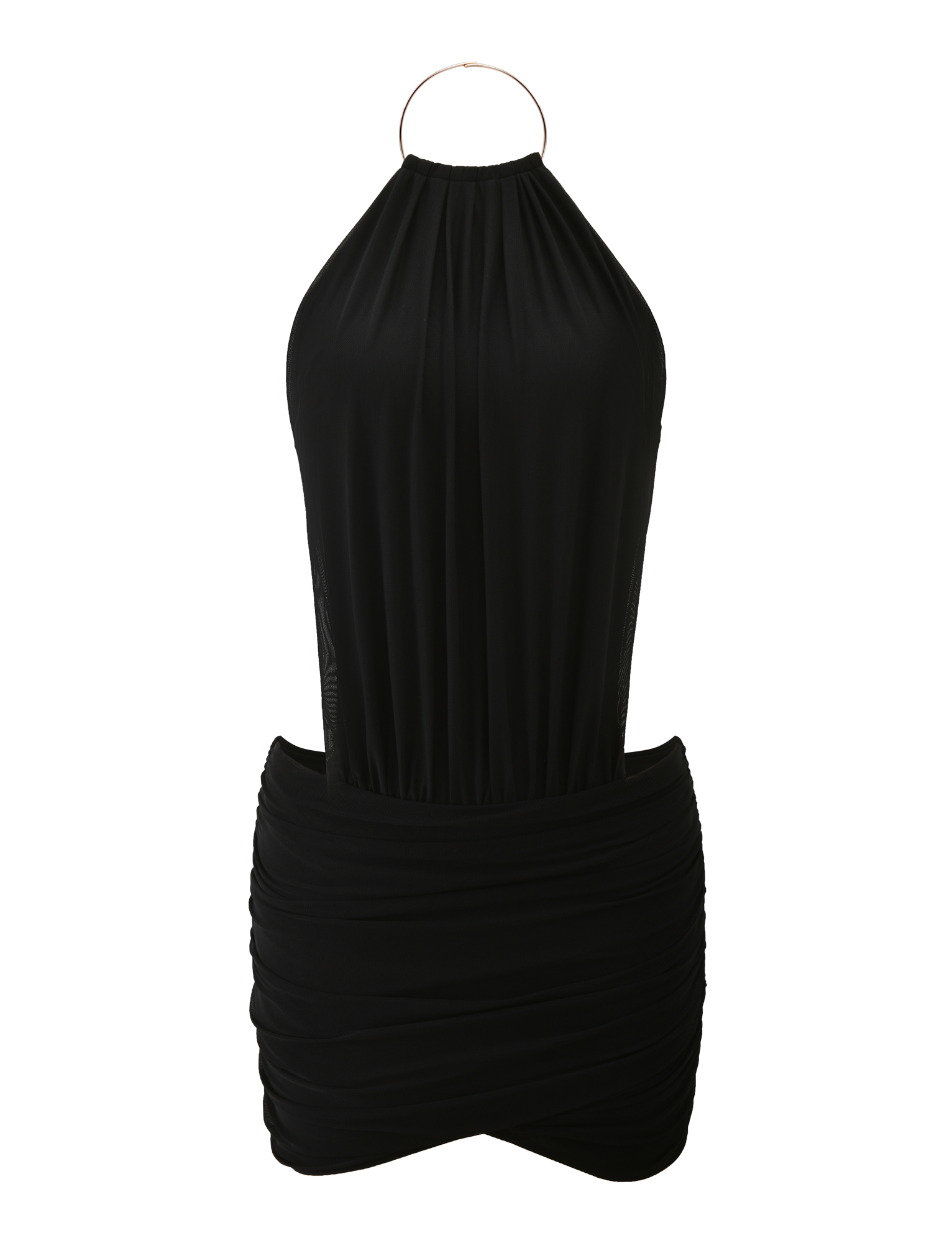 Evanna Mini Dress - Black