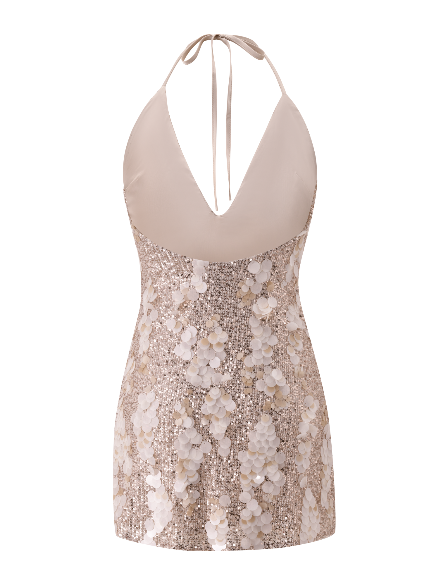 Zana Mini Dress - Gold