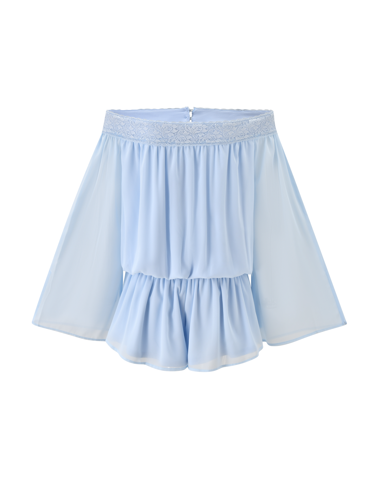 Tessie Playsuit - Baby Blue