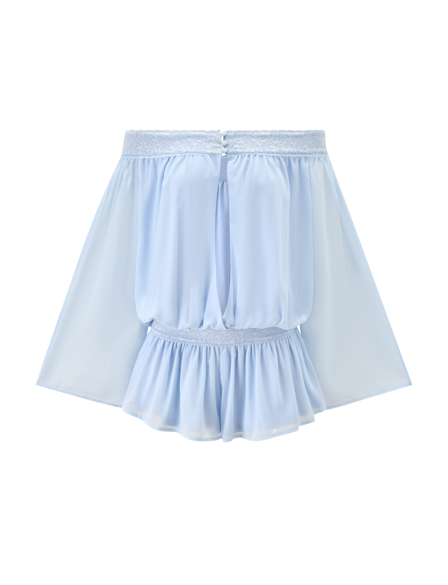 Tessie Playsuit - Baby Blue