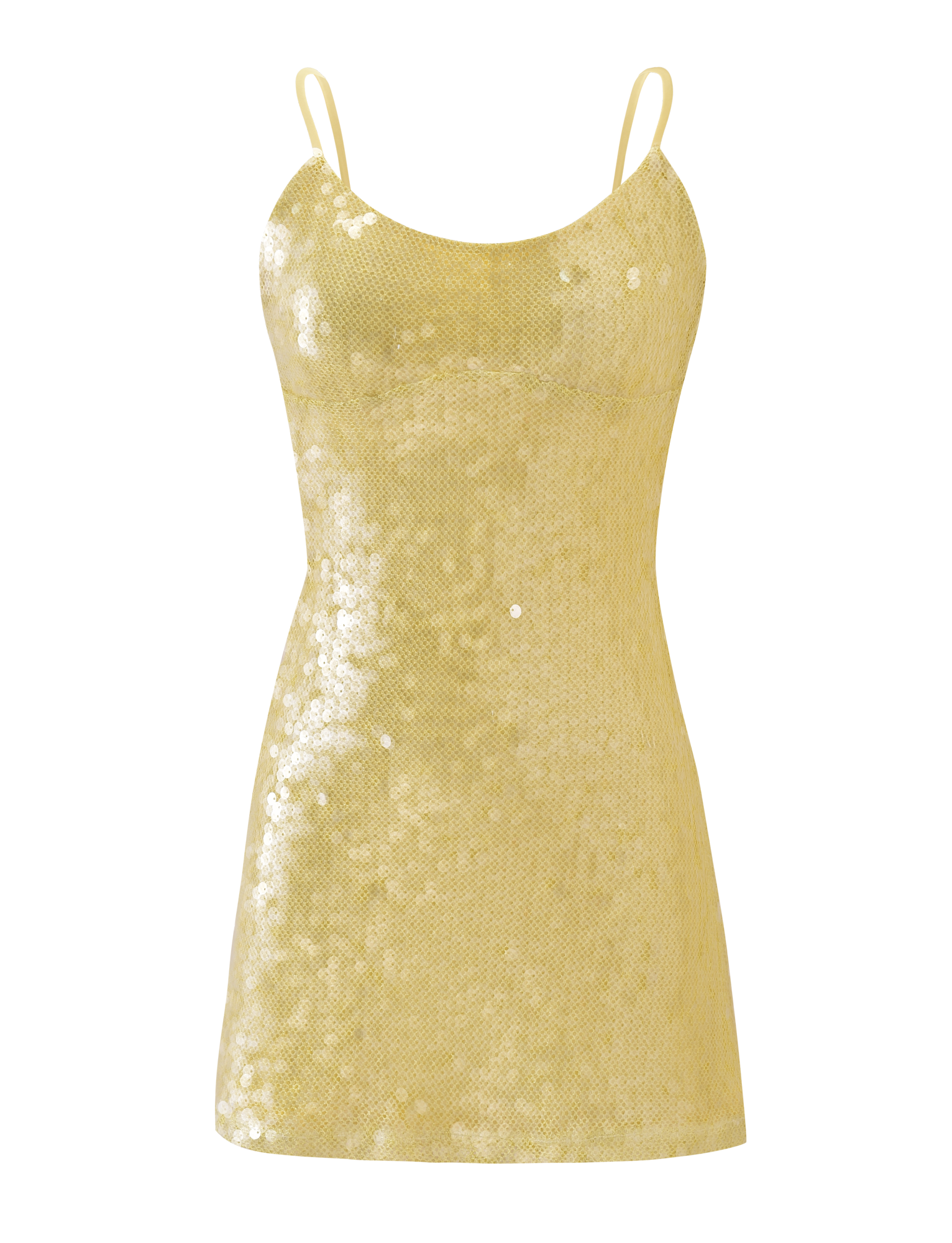 Kianna Mini Dress - Yellow