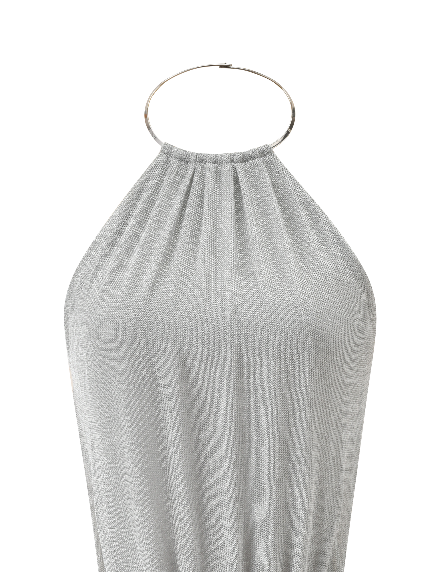 Evanna Mini Dress - Silver