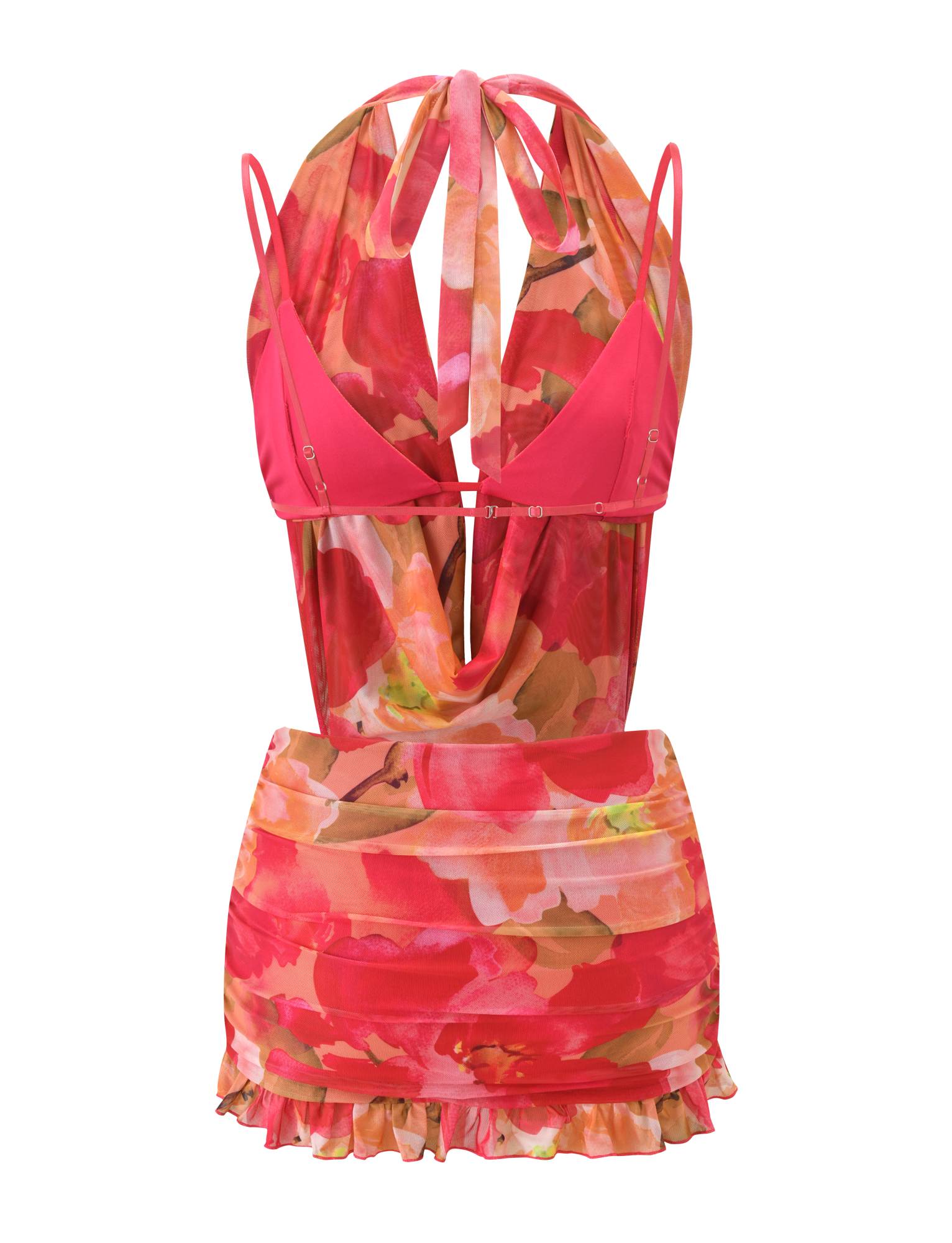 Jolie Mini Dress - Daiquiri Floral