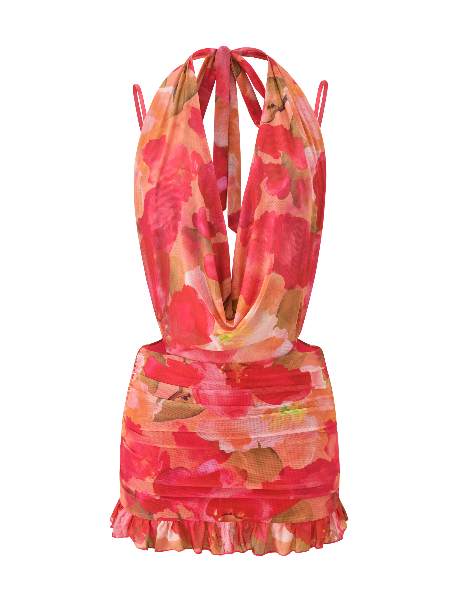 Jolie Mini Dress - Daiquiri Floral