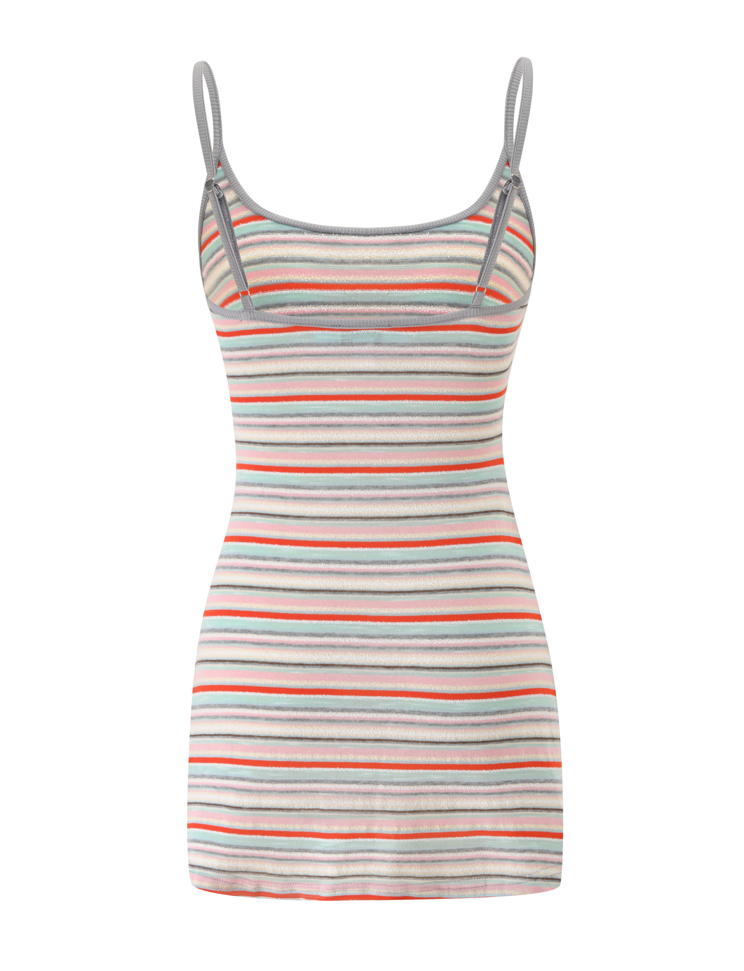 Celeste Mini Dress - Minty Stripe