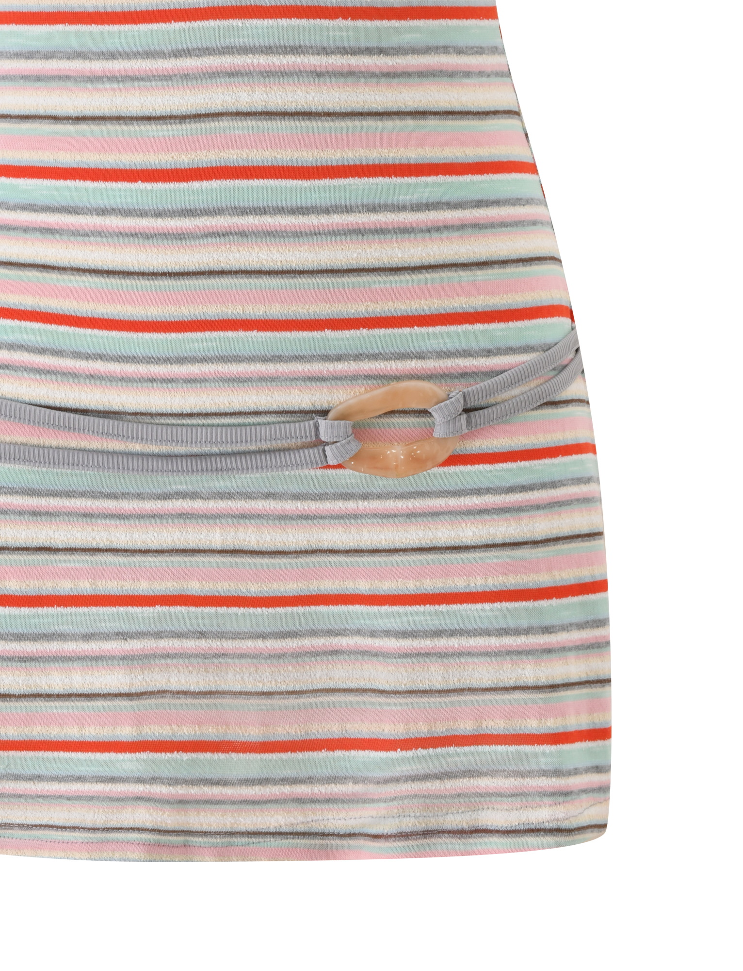 Celeste Mini Dress - Minty Stripe