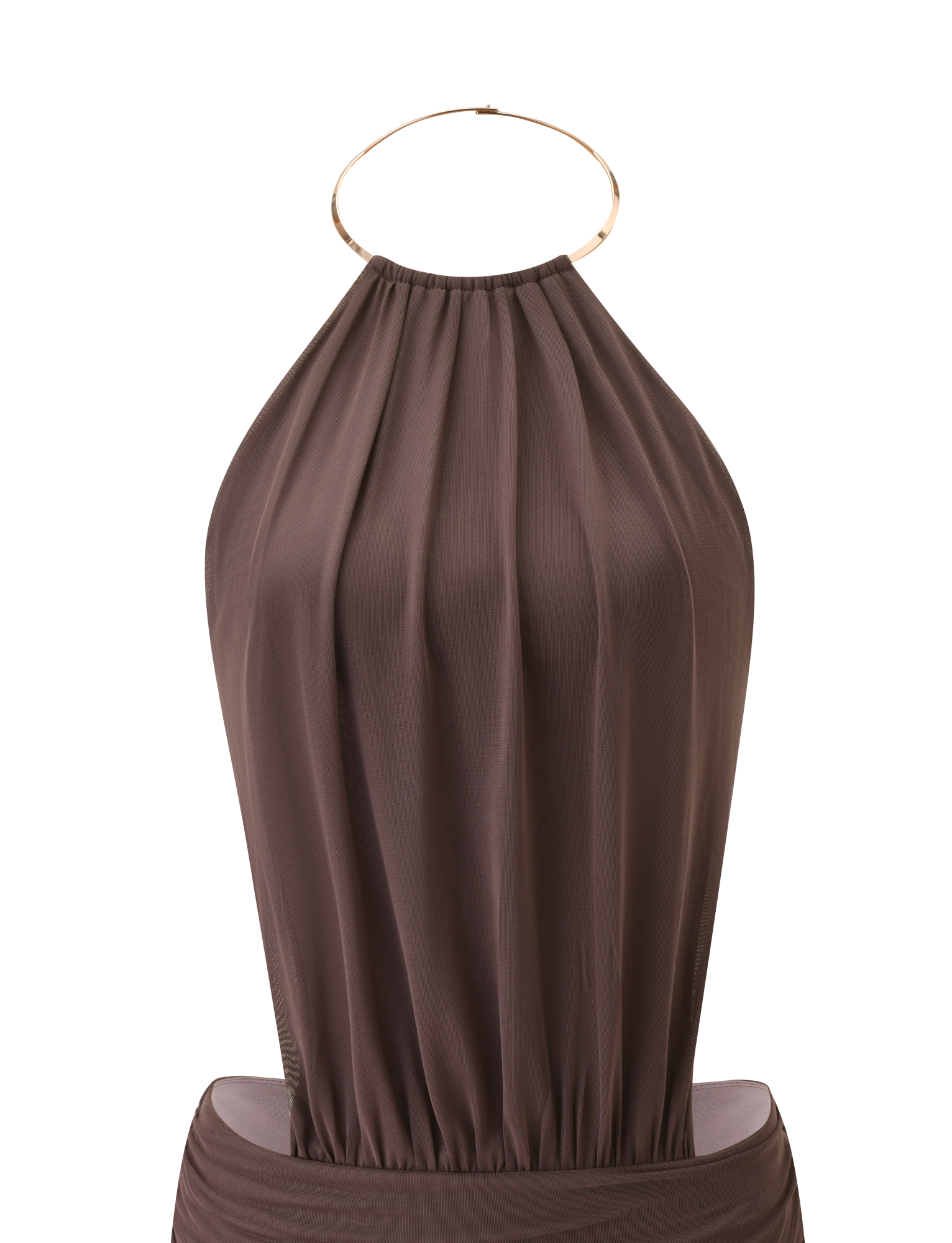 Evanna Mini Dress - Mocha