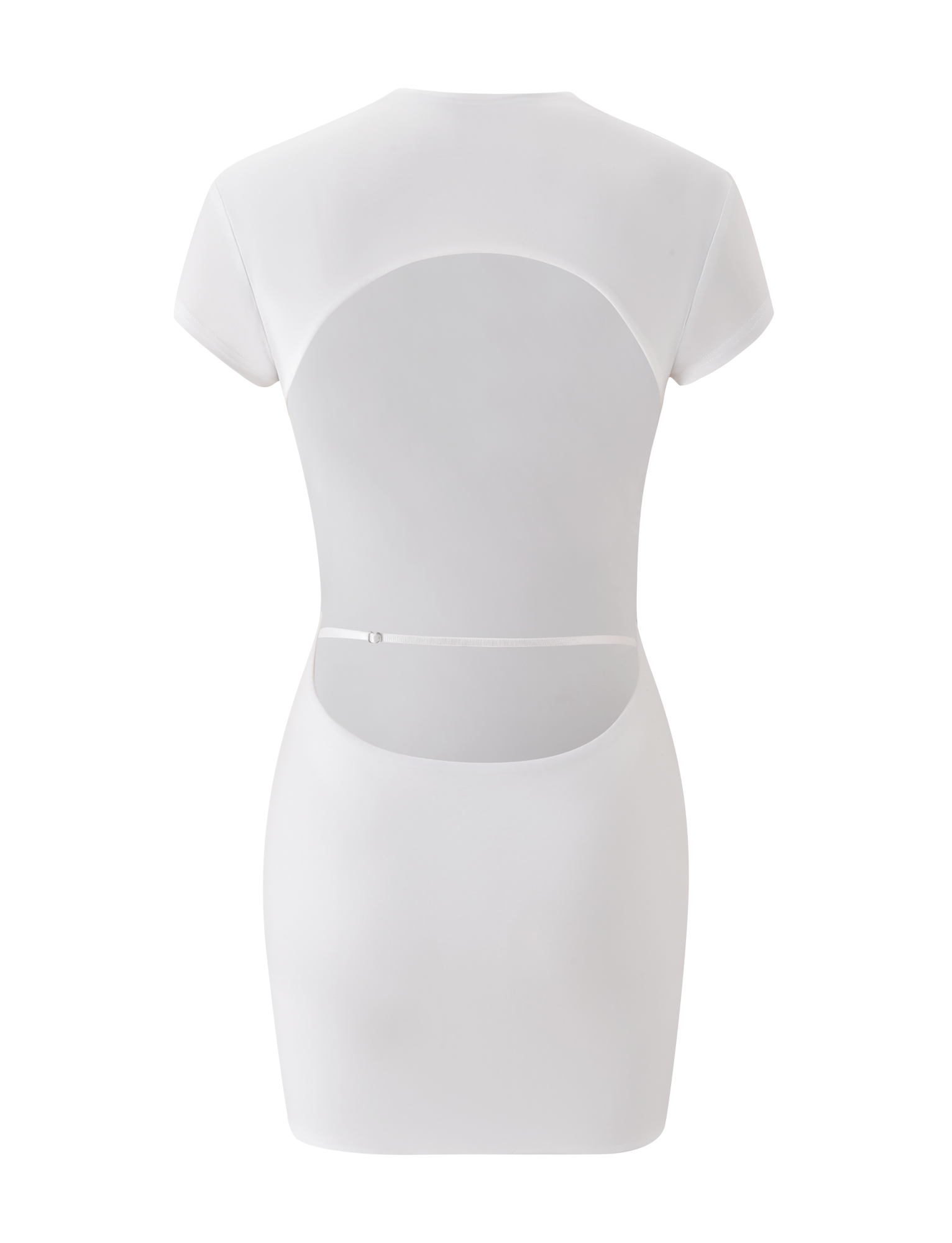 Emily Mini Dress - White
