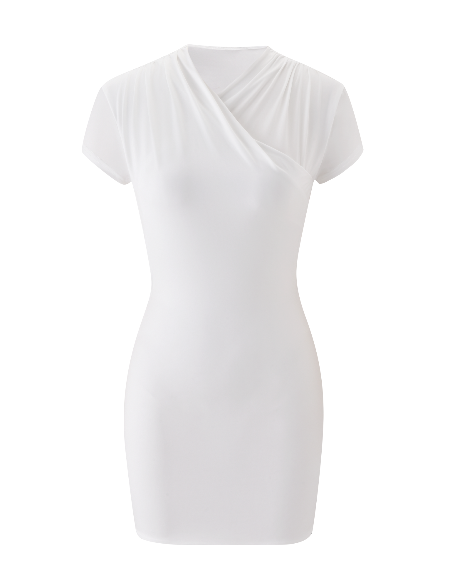 Emily Mini Dress - White