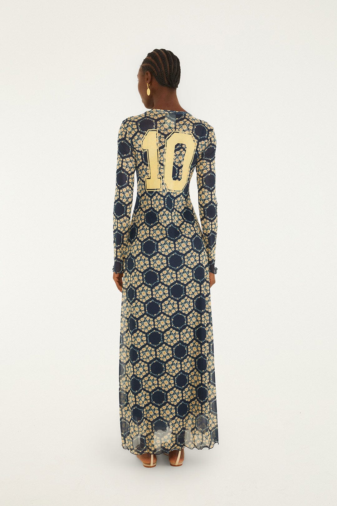 Blue Farm Club Long Sleeve Maxi Dress
